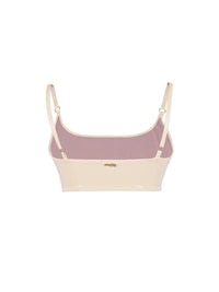 Sinner Vinyl Underboob Top CREAM