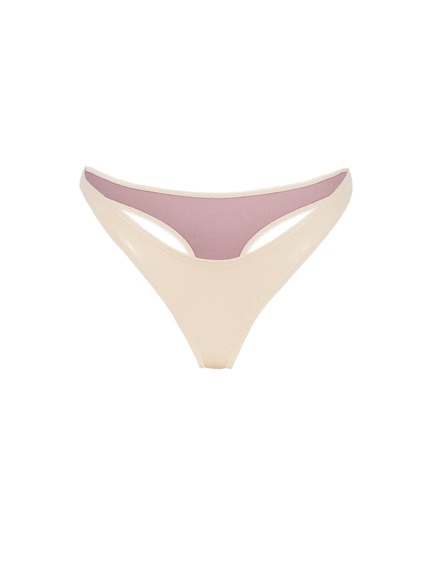 Sinner Vinyl Thong Cream