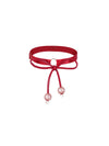 🍒Cherry Leg strap/ Choker RED