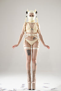Sinner Vinyl OO Top CREAM