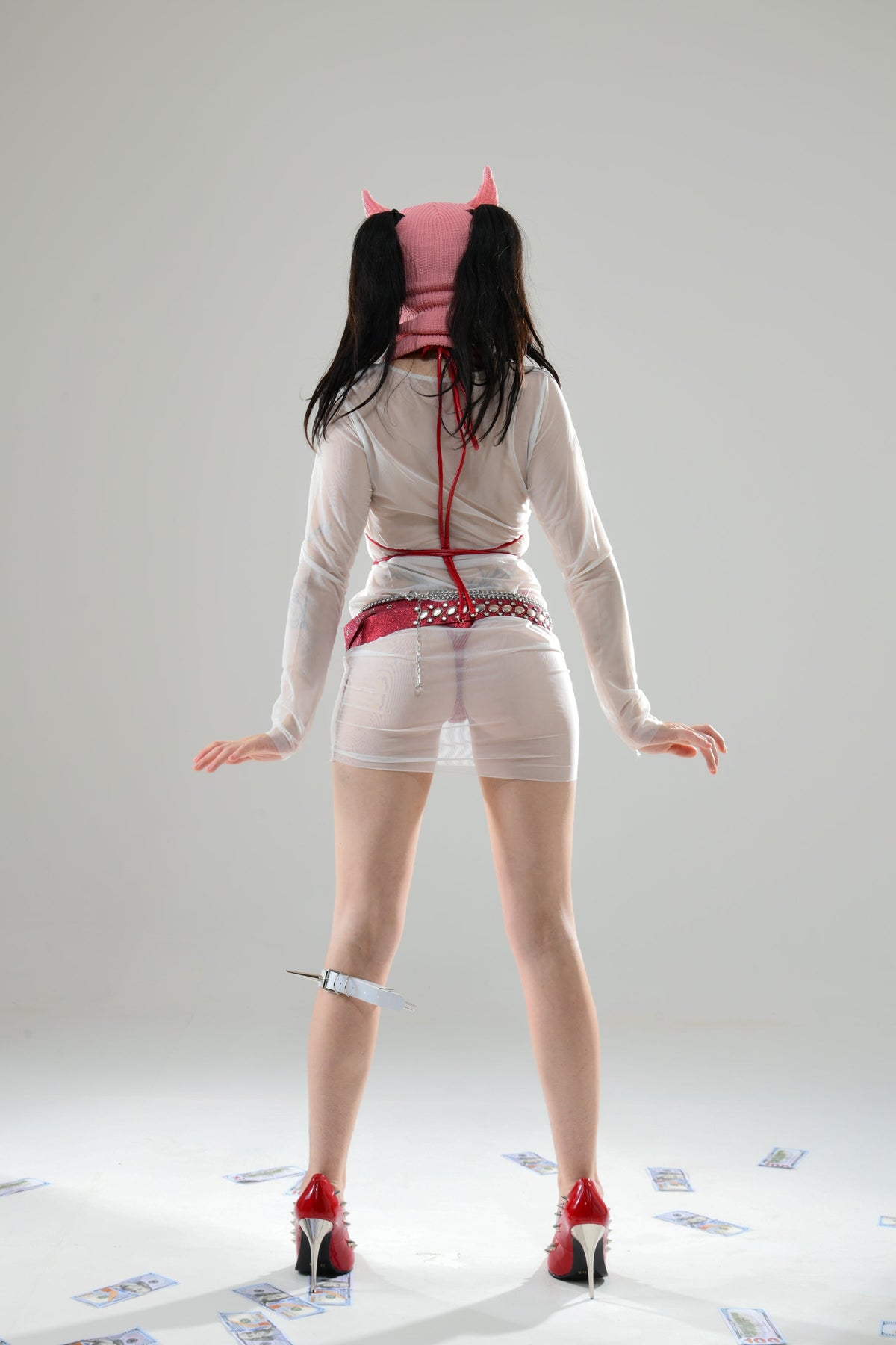 Devil Balaclava PINK